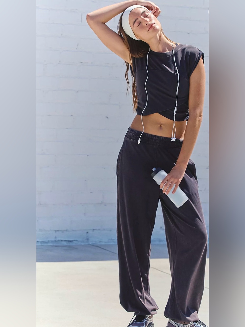 Free People Hot Shot cross over Set